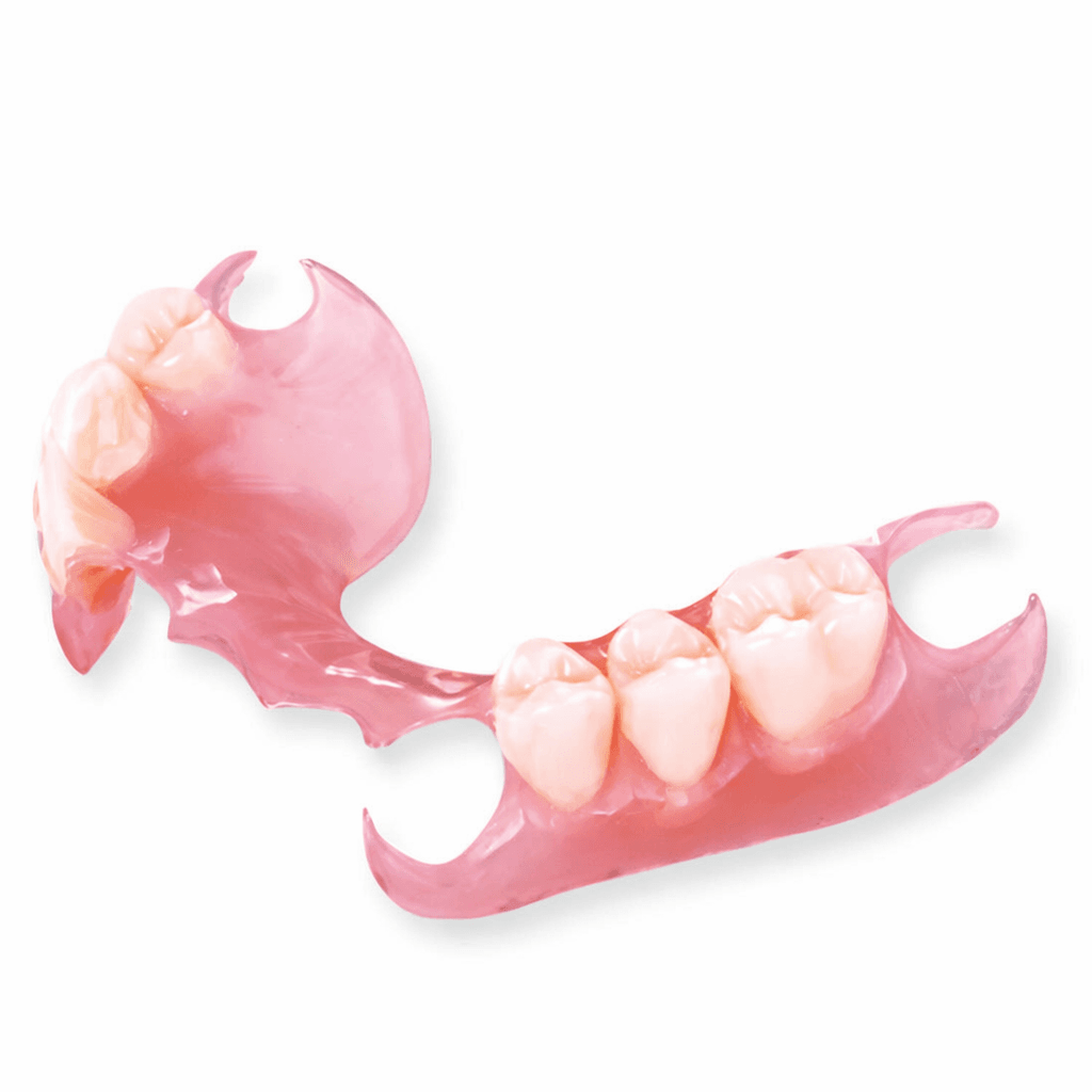 Гибкий нейлоновый зубной протез